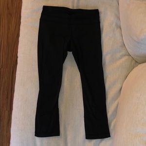 Lululemon cropped leggings (size 2)